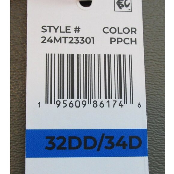 Anne Cole Women's Ruched Underwire Tankini Top Swimsuit, Pink Punch, 32DD / 34D - Picture 4 of 5